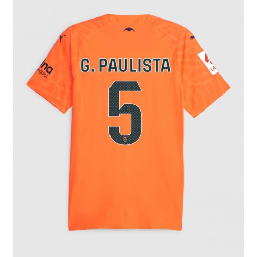 Moški Nogometni dresi Valencia Gabriel Paulista #5 Tretji 2023-24 Kratek Rokav